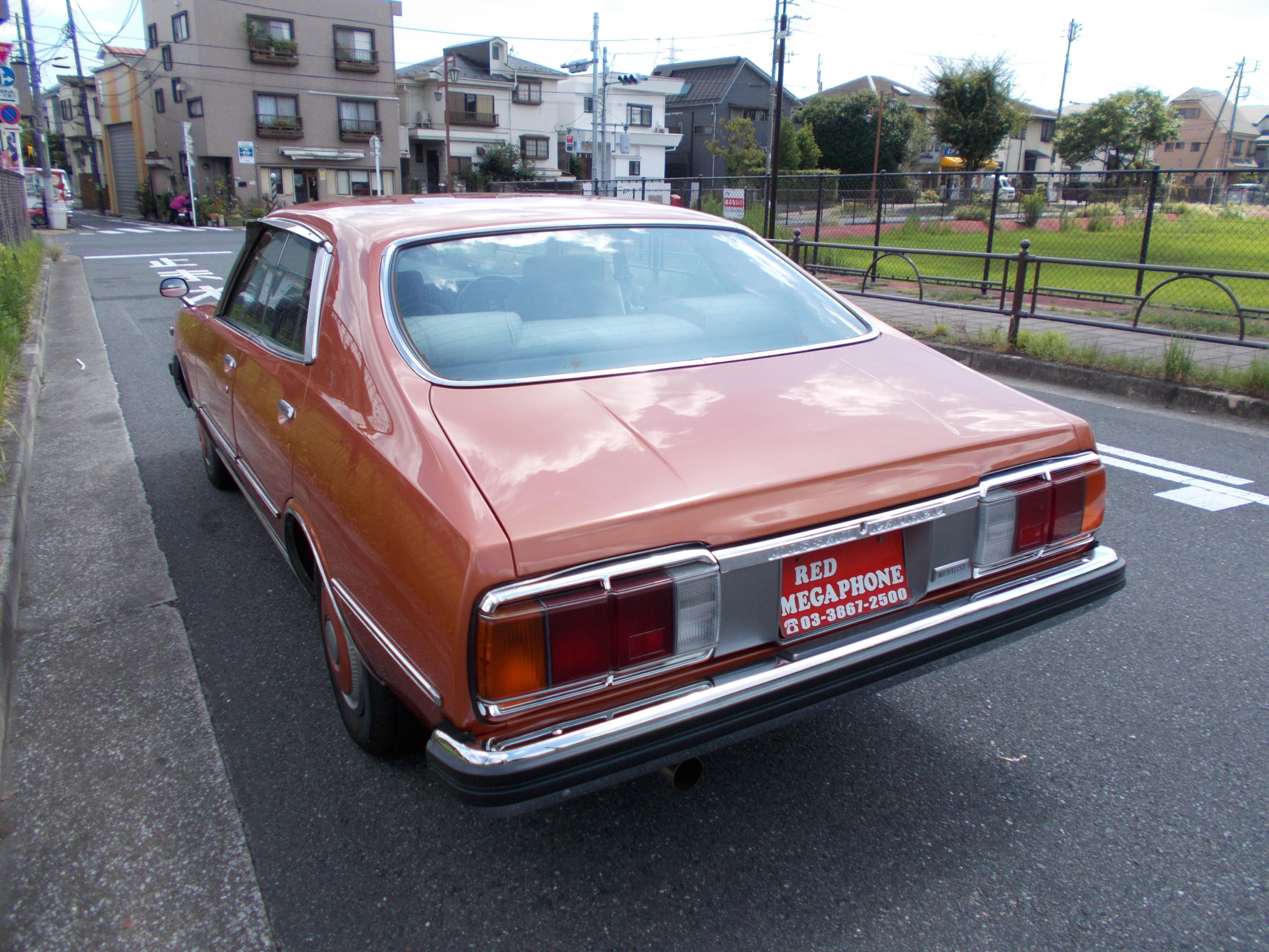 昭和５４年日産２３１型ローレル メダリスト フルオリジナル レッドメガフォン
